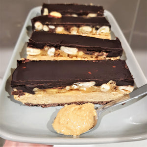 Raw Snickers Slice