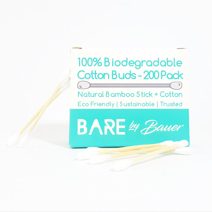 Cotton Buds - BIODEGRADABLE - BARE by Bauer