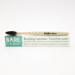 Toothbrush - BIODEGRADABLE - BARE by Bauer